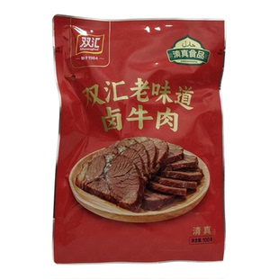 临期特价  大牌五香酱香牛肉100g袋卤牛肉熟肉制品下酒菜即食熟食