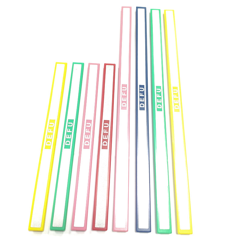 臻格 白板磁条彩色磁性贴20cm 30cm磁扣磁铁磁贴条强磁强力吸铁石