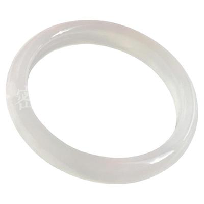 白月光冰种玉髓手镯荔枝冻玛瑙女然高冰翡翠新中式送女友石韵轩