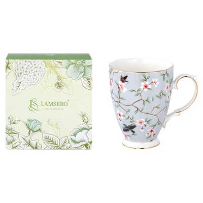 LAMSERO兰煦新中式杯子陶瓷水杯女新款2025高颜值茶杯新年礼物