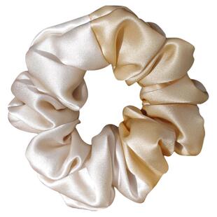 FriBow拼色真丝发圈顺滑亲子大肠圈章小蕙枕头圈桑蚕丝肥肠圈发饰