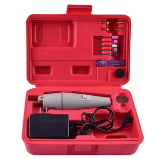 家用微型手钻迷你电钻DIY雕刻打磨工具套装 电动钻孔切割模型工具