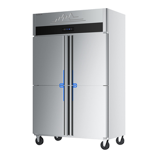 荣事达商用冰箱四门冷柜双开门立式冰柜速冻保鲜三六门冷冻冷藏柜