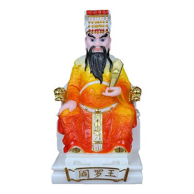 阎罗王神佛像工厂直销汉白玉