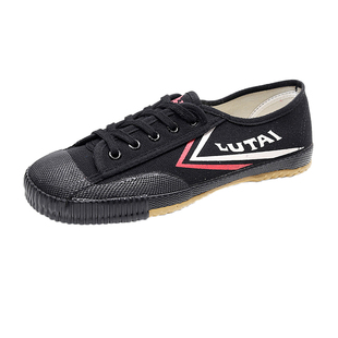 山东鲁泰武术鞋田径训练鞋白球鞋男女情侣黑色太极跑步练功学生鞋