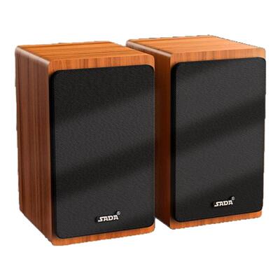 HiFi级重低音炮木质蓝牙音响