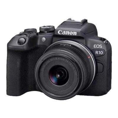 佳能r10相机EOS R10轻量小型微单APS-C画幅 高速连拍4K短片