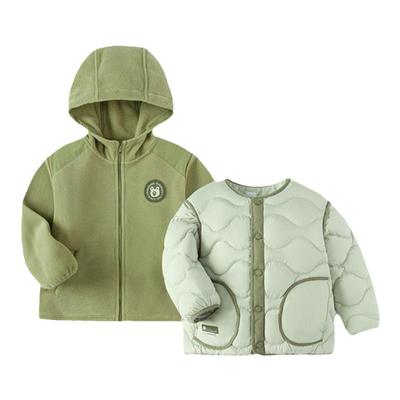 巴拉巴拉羽绒服男女童外套两件套