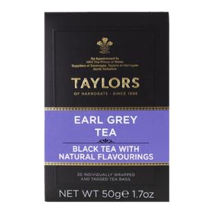 英国红茶Taylors tea泰勒茶包伯爵英式早餐阿萨姆柠檬香橘自己喝