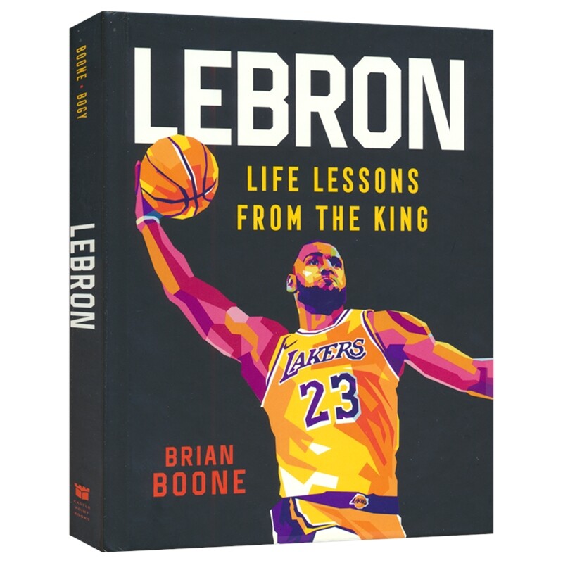 LeBron Life Lessons from the King NBA传奇球星勒布朗·詹姆斯 王者的人生智慧 人物传记 青少年英语课外读物 英文原版进口图书