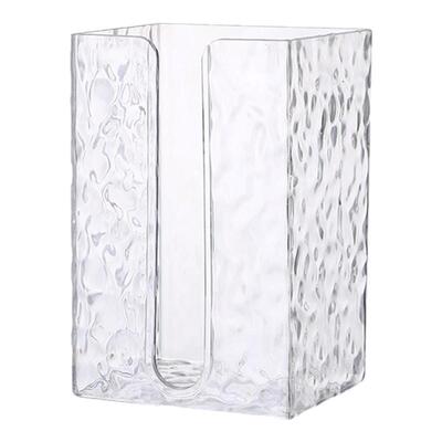 冰川纹壁挂式纸巾盒轻奢风