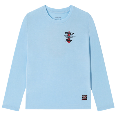 舒雅男童莫代尔家居上衣