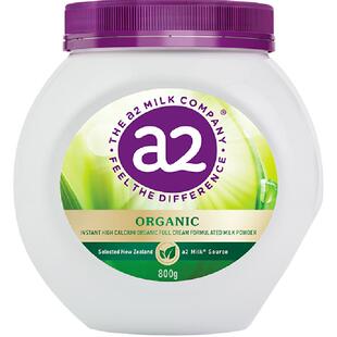 a2进口有机儿童成长奶粉学生青少年高钙紫吨吨营养早餐粉低GI