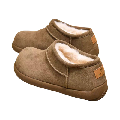 真皮小土豆勃肯鞋雪地靴女