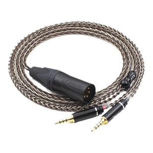 适用于HIFIMAN DEVA PRO/HE-R9 R10双孔4.4 四芯卡农平衡升级线