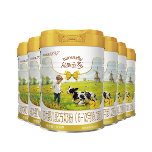 会员专享】海普诺凯能立多(能力多)2段800g*6奶粉二段A2蛋白奶源
