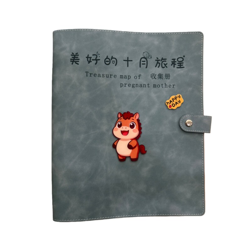马宝宝孕妇产检B超报告单收纳册