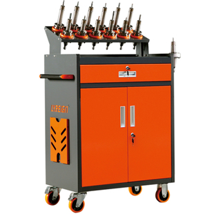 瑞格CNC加工中心刀具车bt40数控车间BT3050刀柄架收纳HSK工具车柜