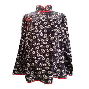 花衣服女村姑演出服装复古农村妇女农民怀旧红灯记刘胡兰话剧喜儿