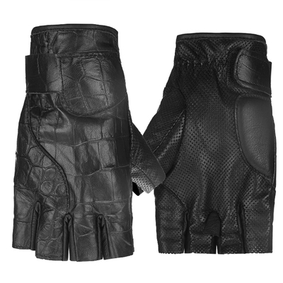 BARUFFALDI羊皮半指摩托车手套