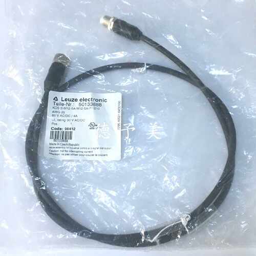 议价全新现货KDS S-M12-5A-M12-5A-P1-010德国劳易测连接线501338