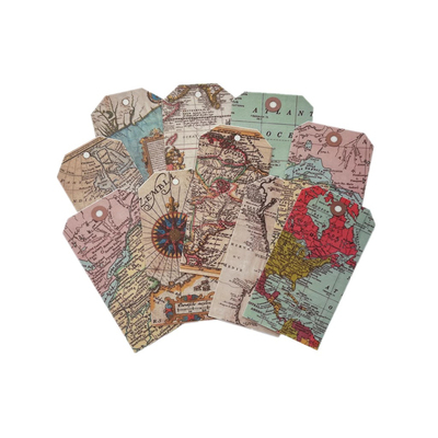 棕熊家手帐装饰欧美复古硫酸纸