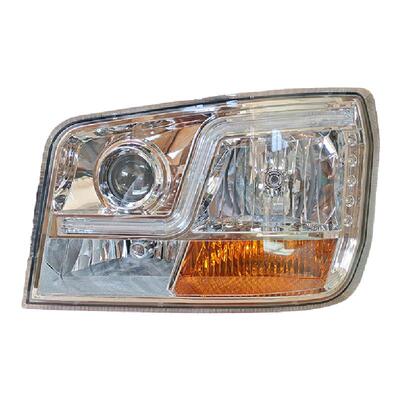 适用德龙新M3000大灯总成X3000H3000L3000前大灯全led改装双透镜