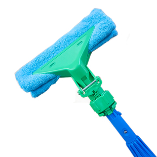 保洁夹子老虎夹毛巾夹抹布夹擦墙墩布夹擦玻璃清洁工具夹配伸缩杆