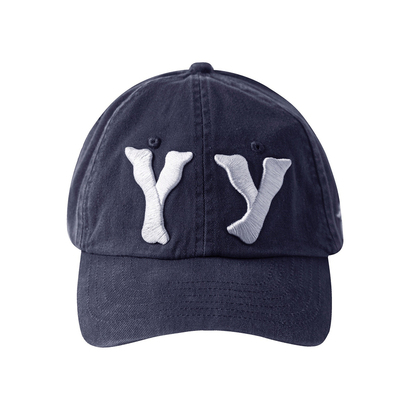 韩国潮牌openYY字母刺绣棒球帽男女通用弯檐鸭舌帽显脸小遮阳帽子