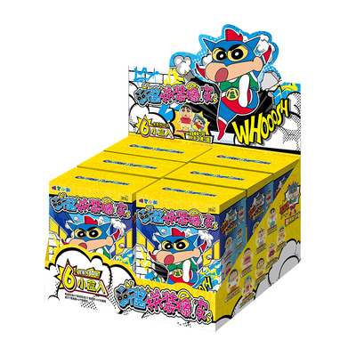 卡游蜡笔小新拼装橡皮人偶