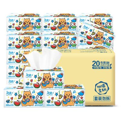 洁柔卫生纸婴儿餐巾纸卡通抽纸