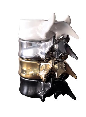 LIVETAI现代简约脊椎造型摆件