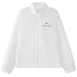 FILA KIDS斐乐童装女大童外套26秋季新款儿童网球运动防晒服