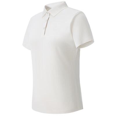 KOLON SPORT可隆吸湿速干T恤防晒UPF50+女士POLO户外通勤短袖上衣