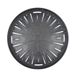 韩式烤肉家用烤盘碳烤炉煎肉盘炭火烧烤盘商用篦子不粘煎盘295