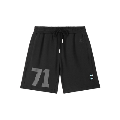 STARTER短裤纯棉新款宽松针织运动裤松紧腰男女同款运动休闲裤子