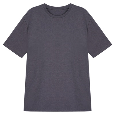 pusumede休闲Time~圆领宽松短袖t恤女松紧腰直筒半身裙慵懒套装