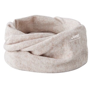 jeep吉普保暖羊毛脖套女士冬季护颈围脖骑行男户外防寒面罩防风女