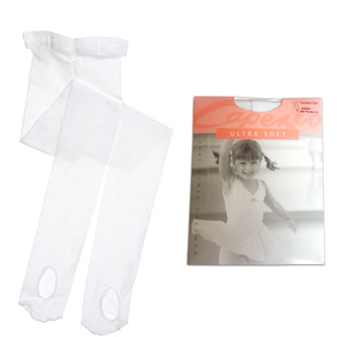 Capezio美国卡培娇儿童芭蕾舞蹈专业练功脚底有无洞连裤大袜1916C