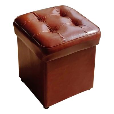 欧式真皮沙发储物凳茶几成人搁脚