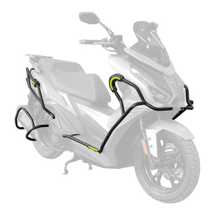 适用于三阳巡弋Cruisym150GT保险杠改装踏板车前后护杠防摔杠配件