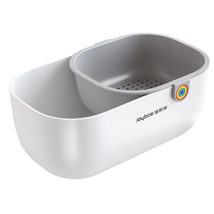 佳帮手零食收纳盒客厅水果盘糖果瓜子盒厨房家用沥水果篮嗑瓜子筐