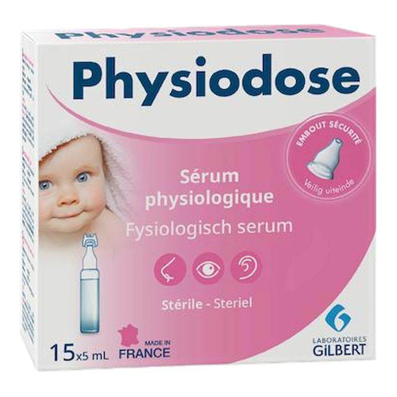 physiodose法适宝生理海盐水婴儿洗鼻水儿童雾化鼻塞鼻喷清洗滴剂