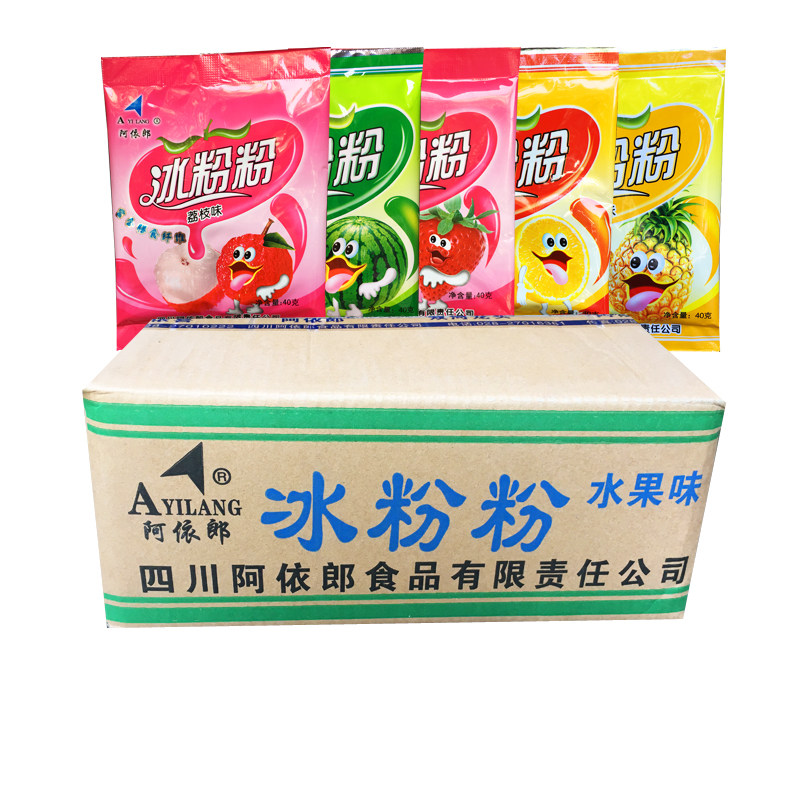 阿依郎水果味冰粉粉40g*100袋