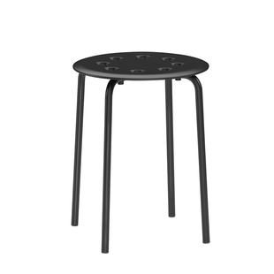 国内宜家家居玛留斯叠放凳子塑料小圆凳钢制支腿餐厅用凳IKEA代购