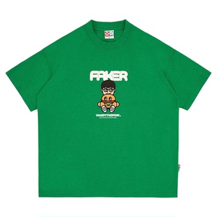 【官方正品】VandyThePink x Faker 香港Complexcon展会坐姿短袖