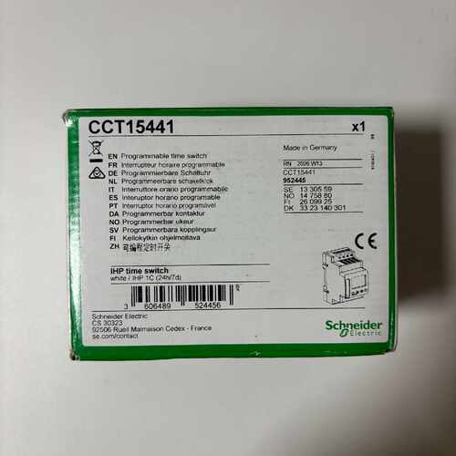 下单前咨询施耐德CCT15441 IHP 1C可编程定时开关