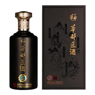 中酒网 华都匠酒典藏纯粮固态发酵53度500ml酱香坤沙白酒礼盒