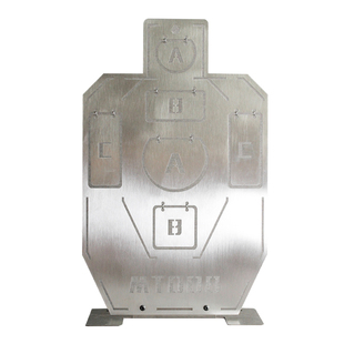 IDPA训练套装竞技训练靶金属射击联动靶 不锈钢靶 软弹水弹组合靶