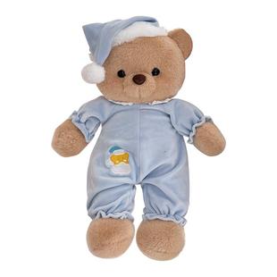 睡衣小熊战士玩偶公仔女孩抱着睡觉娃娃可爱毛绒玩具男友生日礼物